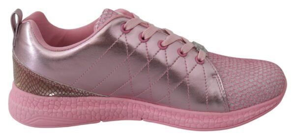 Plein Sport Chic Pink Blush Runner Gisella Sneakers - Image 2