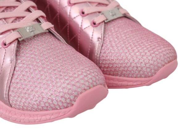 Plein Sport Chic Pink Blush Runner Gisella Sneakers - Image 3