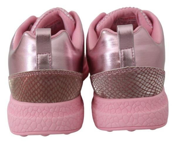 Plein Sport Chic Pink Blush Runner Gisella Sneakers - Image 5