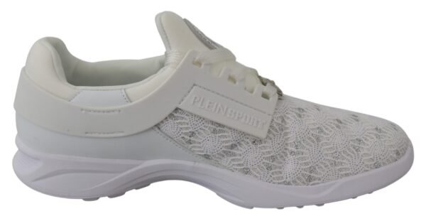 Plein Sport Sleek White Runner Beth Sport Sneakers - Image 2