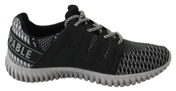 Plein Sport Exclusive Runner Mason Sneakers - Jet Black - Image 6