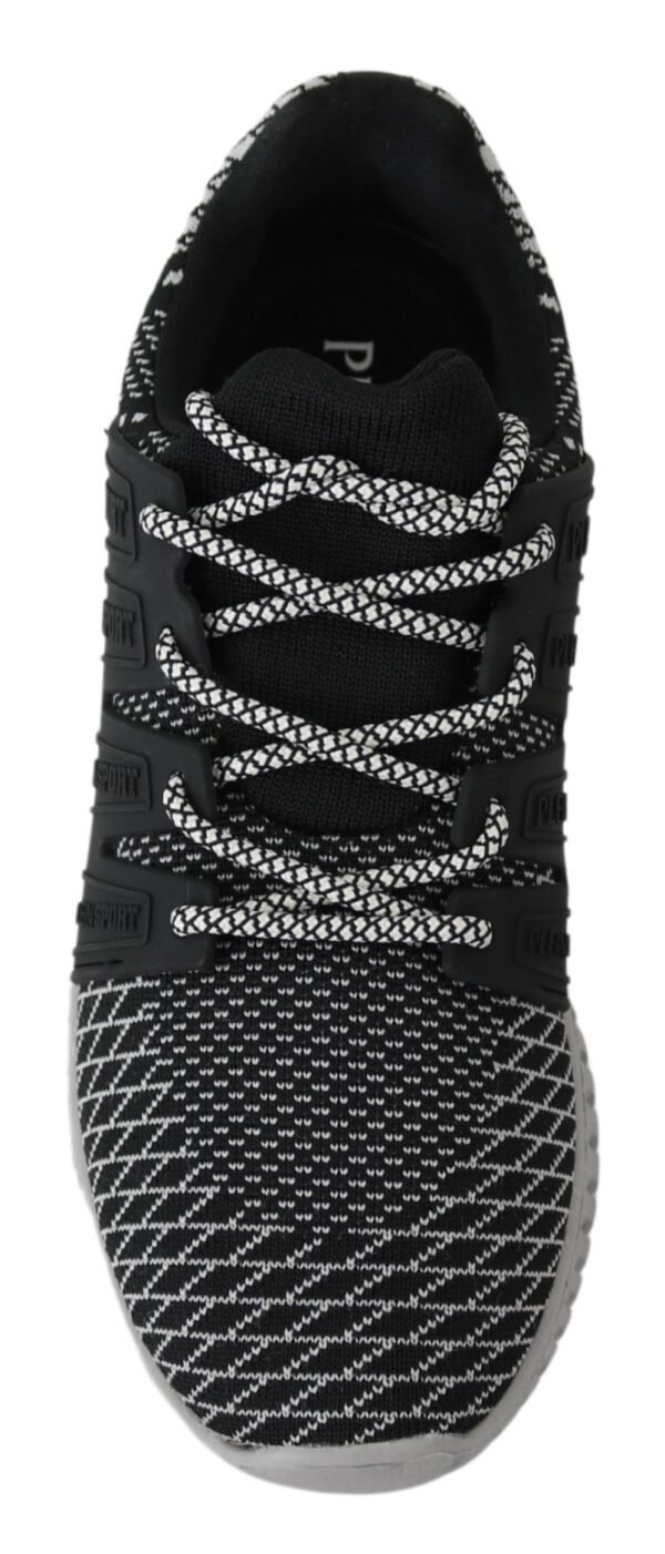 Plein Sport Exclusive Runner Mason Sneakers - Jet Black - Image 3