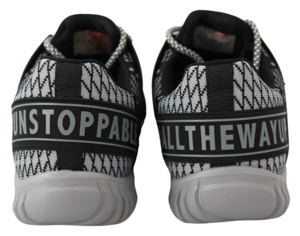Plein Sport Exclusive Runner Mason Sneakers - Jet Black - Image 4