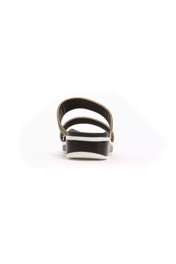 Péché Originel Beige Textile Women Sandal - Image 3