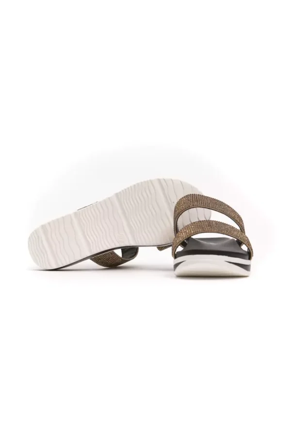 Péché Originel Beige Textile Women Sandal - Image 4