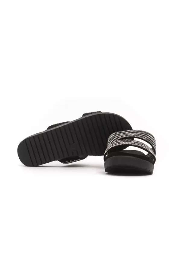 Péché Originel Silver Textile Women Sandal - Image 4