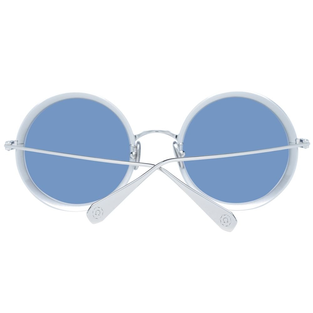 Omega Silver Women Sunglasses - Image 3