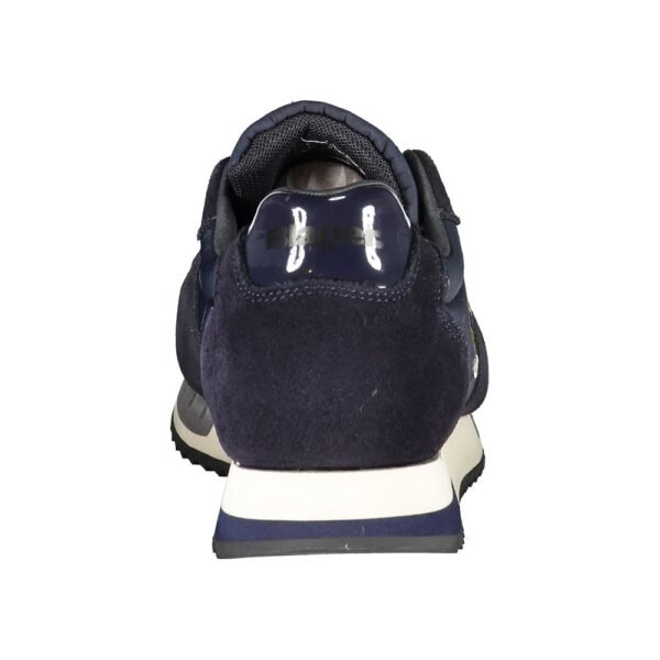 Blauer Contrast Lace-Up Sports Sneakers in Blue - Image 2