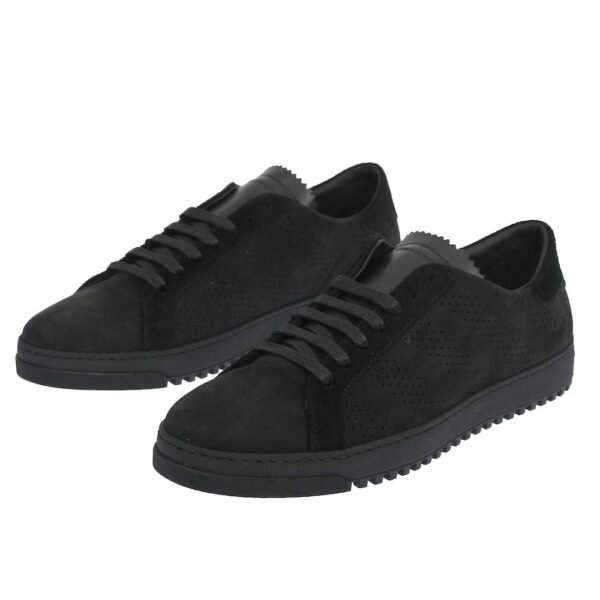 Off-White Elegant Suede Calfskin Sneakers - Image 2