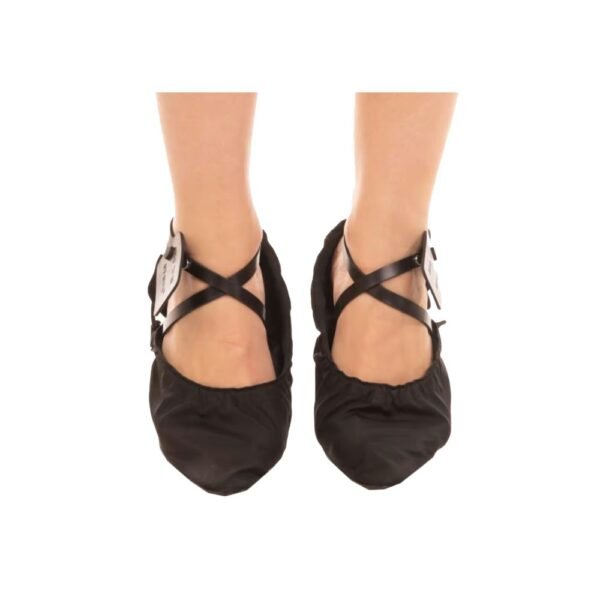 Off-White Chic Black Calfskin Pumps With Opaque Heel - Image 2