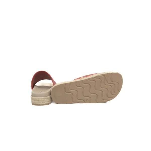 Cerruti 1881 Red Calf Leather Women Sandal - Image 4