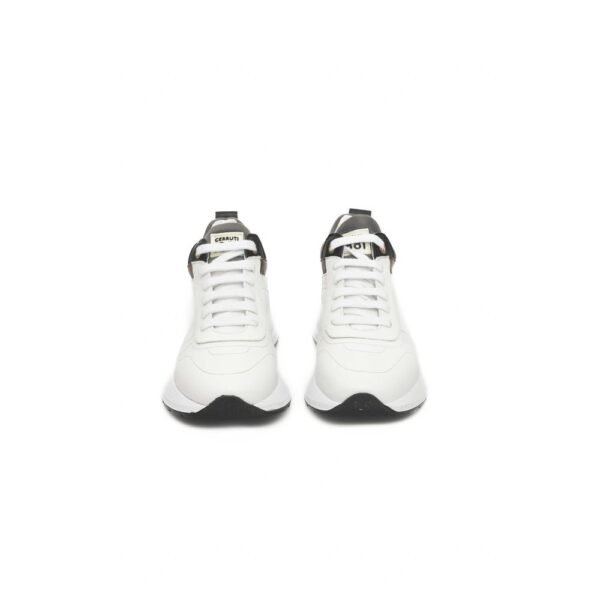 Cerruti 1881 White Leather Women Sneaker - Image 2
