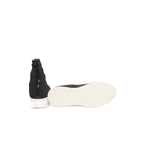 Cerruti 1881 Black Polyester Women Sneaker - Image 4