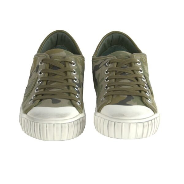 Philippe Model Green Leather Men Sneaker - Image 3