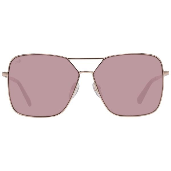 Web Rose Gold Women Sunglasses - Image 2