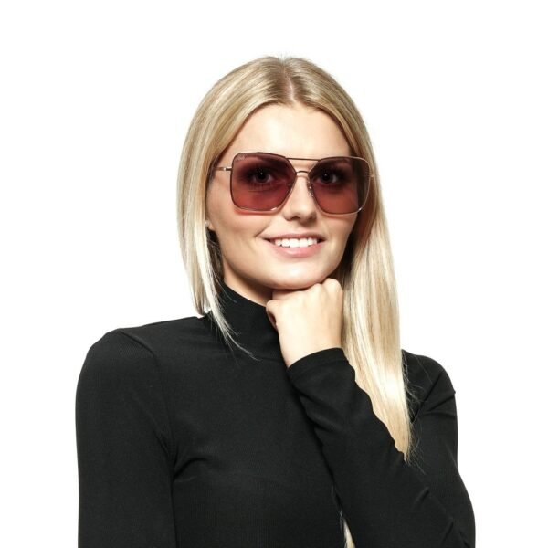 Web Rose Gold Women Sunglasses - Image 4