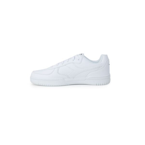Diadora White Synthetic Leather Sneaker - Image 3