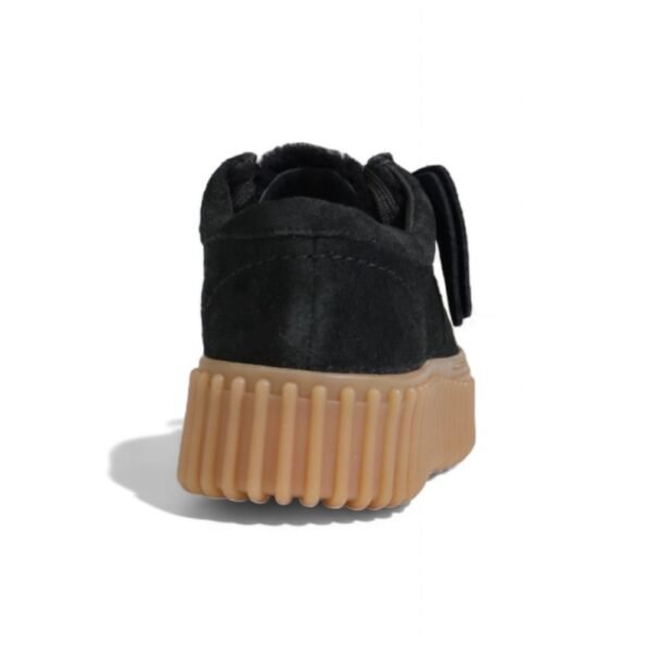 Clarks Black Sponge Flat Shoe - Image 4