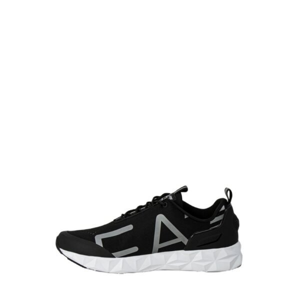 EA7 Emporio Armani Black Polyester Sneaker - Image 2