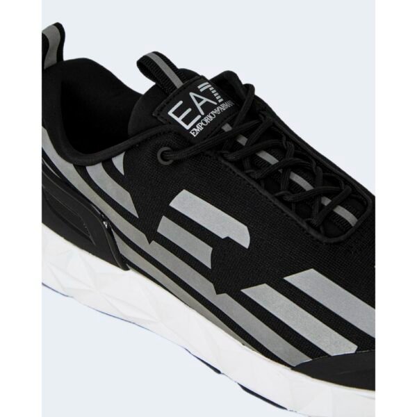 EA7 Emporio Armani Black Polyester Sneaker - Image 4