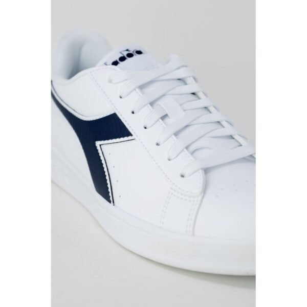 Diadora Blue Synthetic Leather Sneaker - Image 3