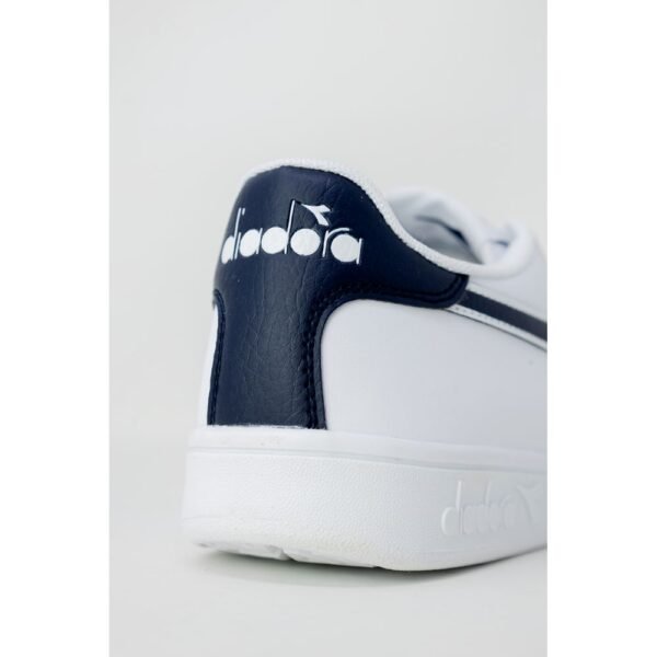 Diadora Blue Synthetic Leather Sneaker - Image 5