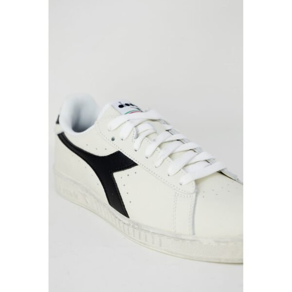 Diadora Black Synthetic Leather Sneaker - Image 3