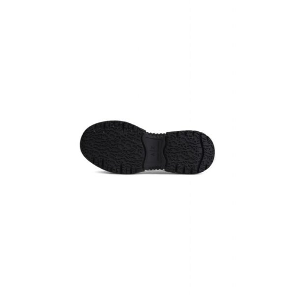 Armani Exchange Black And White Polyester Sneaker - Image 4
