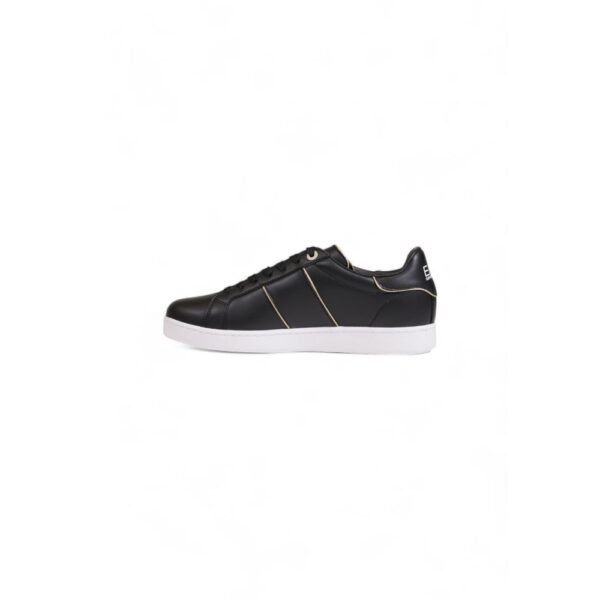 EA7 Emporio Armani Bicolor Leather Sneaker - Image 3