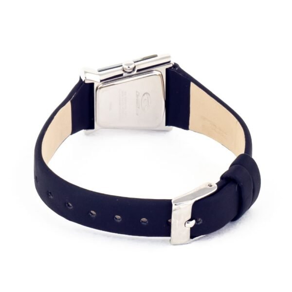 Chronotech Black Leather Watch - Image 2