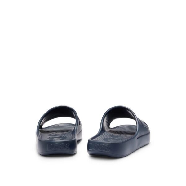 Hugo Boss Blue Rubber Sandal - Image 4