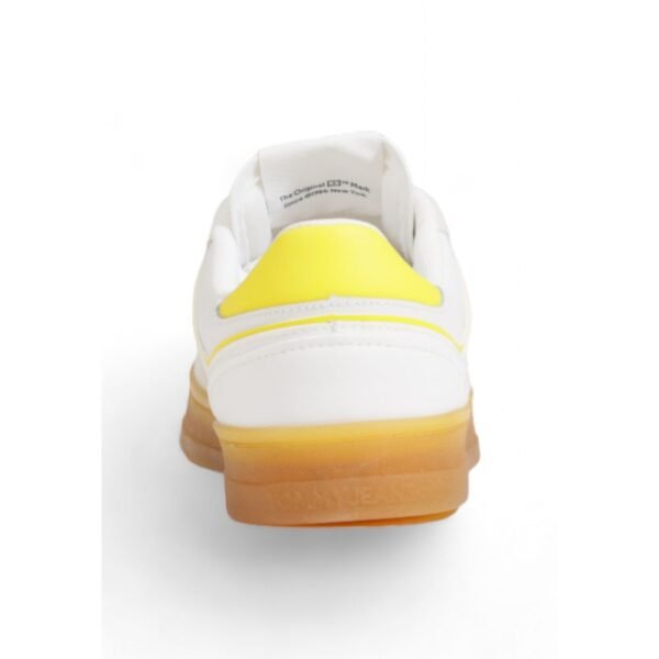 Tommy Hilfiger Yellow Suede Sneaker - Image 4