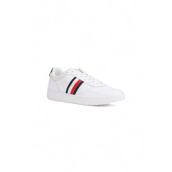 Tommy Hilfiger White Leather Sneaker - Image 2
