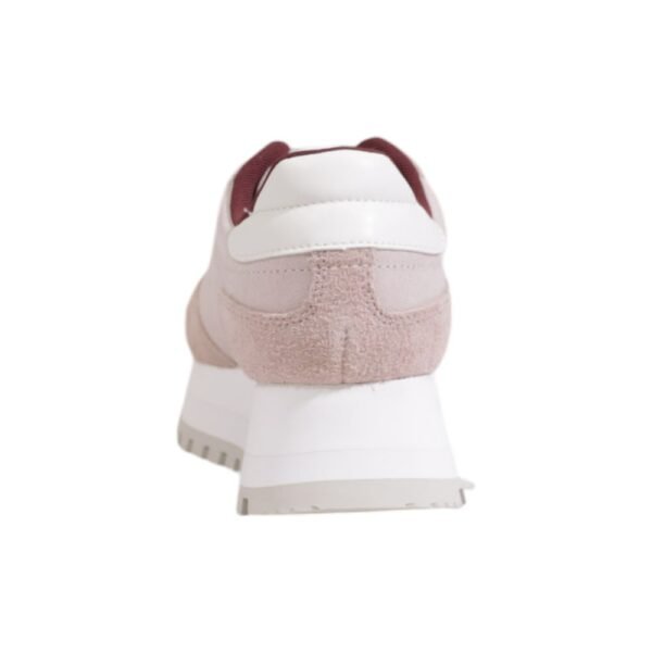 Calvin Klein Purple Leather Sneaker - Image 4