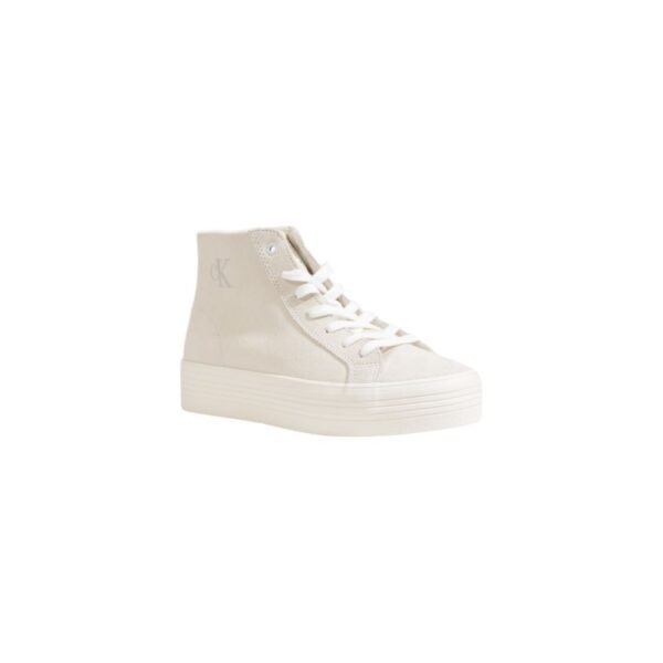 Calvin Klein Jeans Beige Suede Sneaker - Image 2