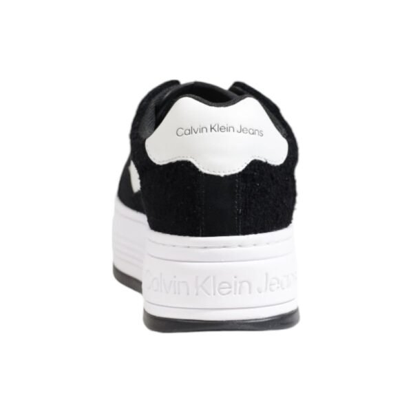 Calvin Klein Black Leather Sneaker - Image 4
