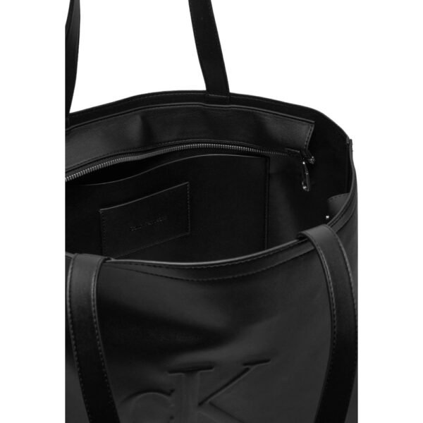 Calvin Klein Jeans Black Polyethylene Handbag - Image 3