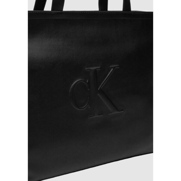 Calvin Klein Jeans Black Polyethylene Handbag - Image 5