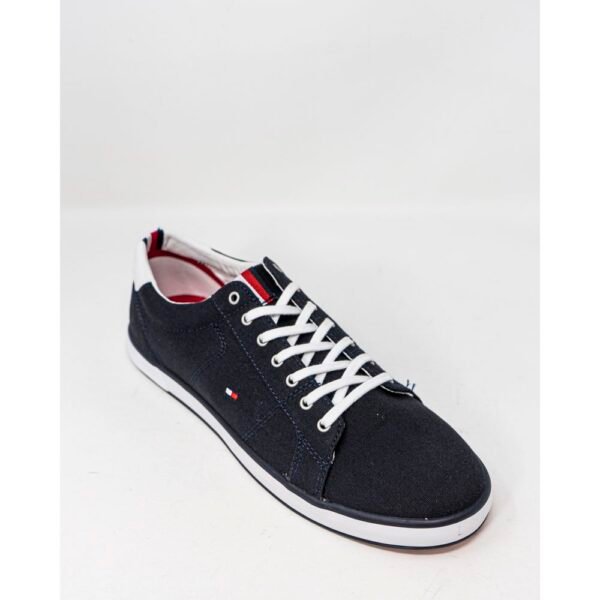 Tommy Hilfiger Blue Cotton Sneaker - Image 5