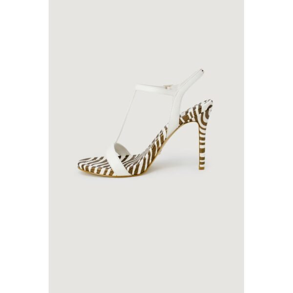 Guess White Leather Sandals - Image 4