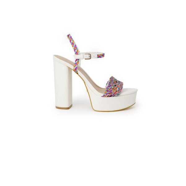 Guess White Polyester Sandals - Image 3