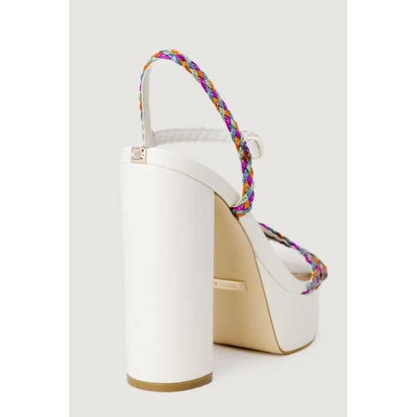 Guess White Polyester Sandals - Image 5