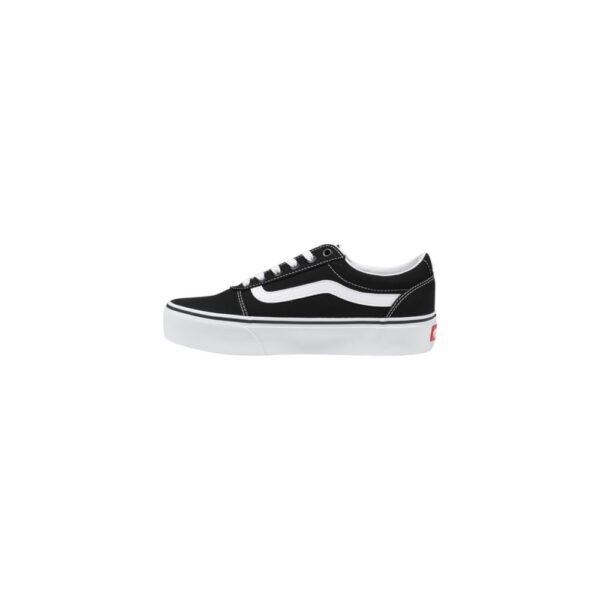 Vans Black And White Fabric Sneaker - Image 3