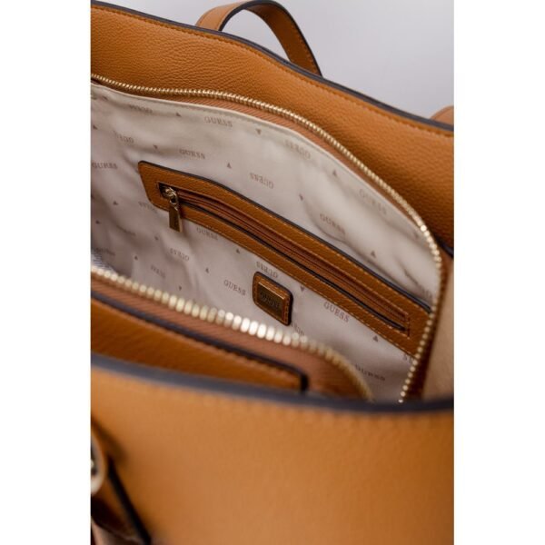 Guess Brown Polyethylene Handbag - Image 5