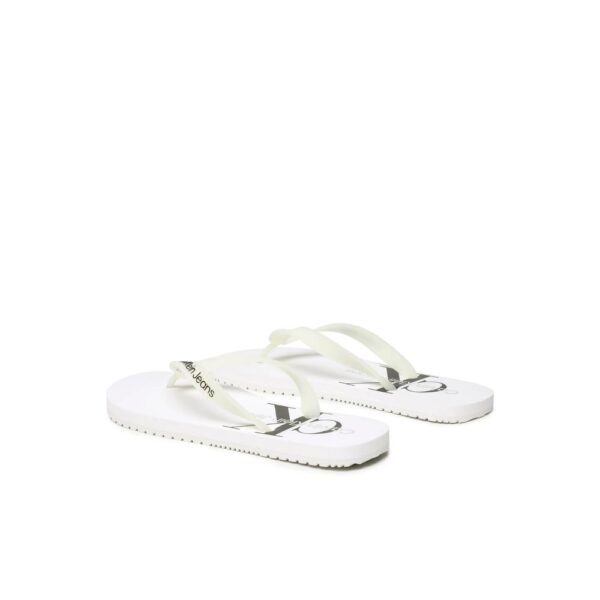 Calvin Klein Jeans White Polyethylene Sandal - Image 3