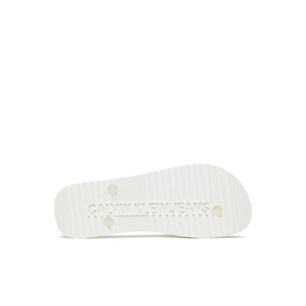 Calvin Klein Jeans White Polyethylene Sandal - Image 4