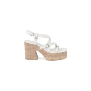 Guess Beige Leather Sandals