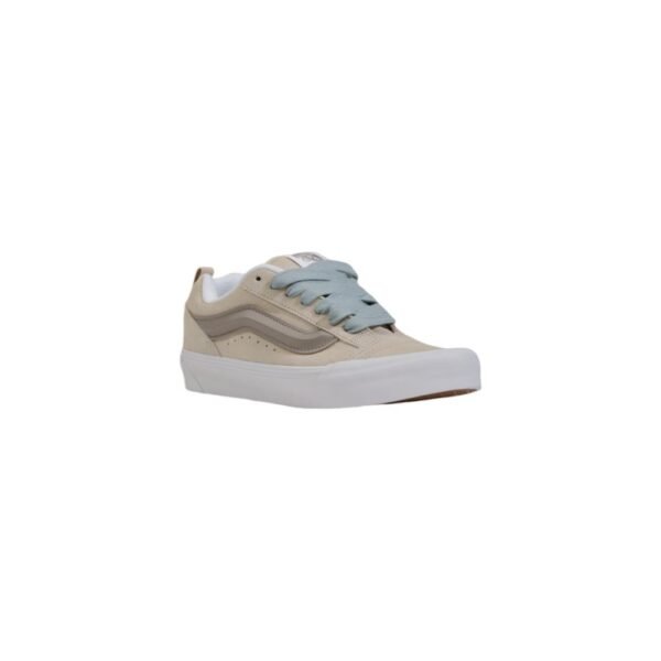 Vans Beige Leather Sneaker - Image 2
