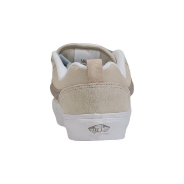Vans Beige Leather Sneaker - Image 4