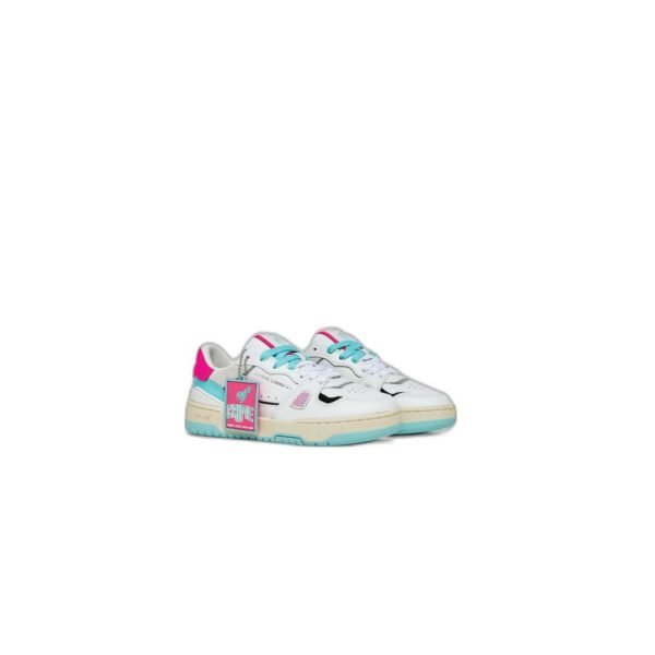 Crime London Pink Leather Sneaker - Image 2